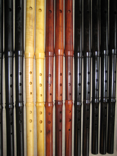 [ Folk Flutes in Blackwood, Boxwood and Mopane ]